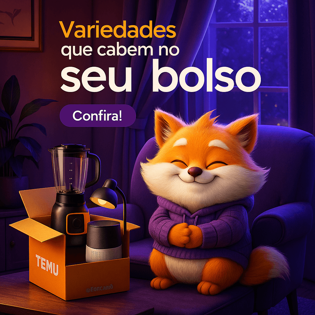 Variedades que cabem no seu bolso - Temu